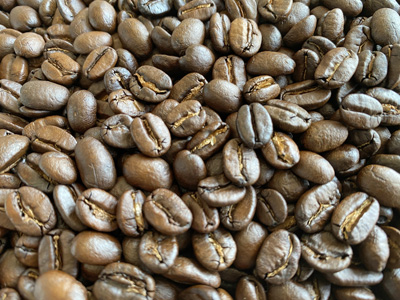 Roaster Beans Close-Up